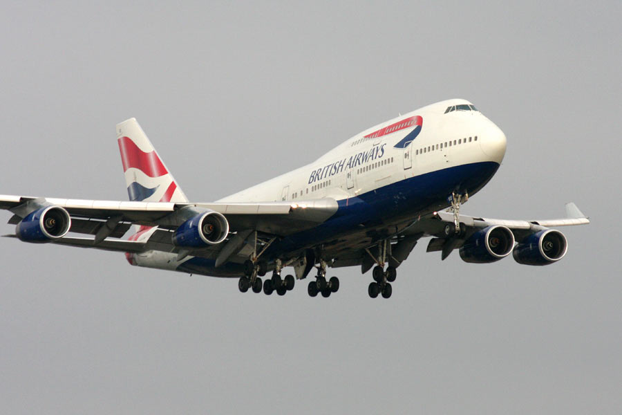 Boeing 747-400 Jumbo Jet - British Airways